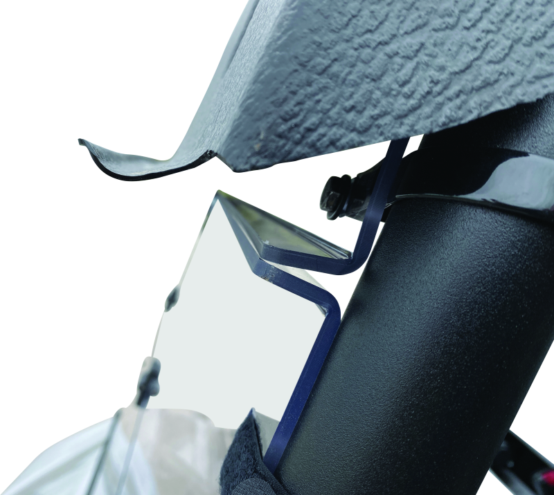 Quadboss Powersports Windshields 375787 Windshields, QB WINDBREAK FOLDING SHIELD, Clear thumbnail 8