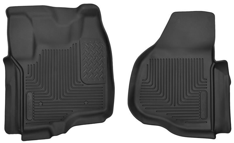 Husky Liners 12-13 F-250/F-350/F-450 Super Duty X-Act Contour Black Front Floor Liners thumbnail 8