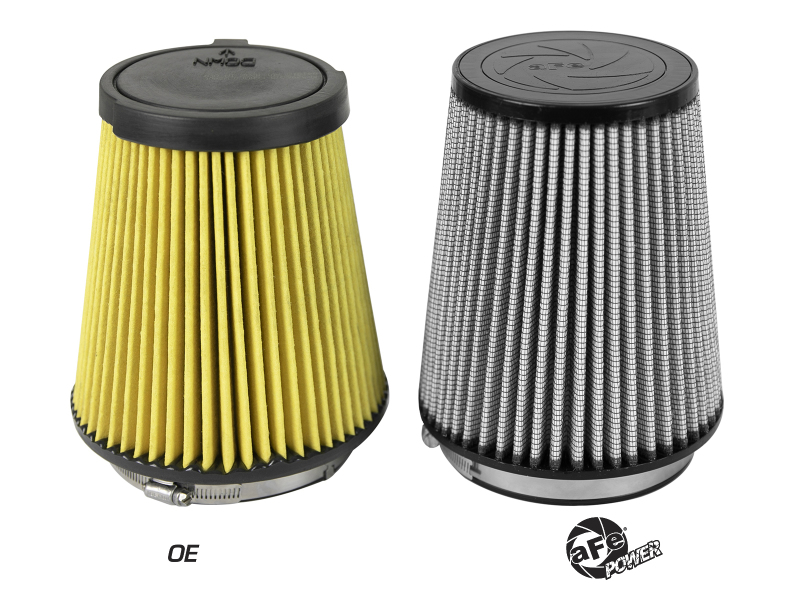 aFe MagnumFLOW Pro DRY S OE Replacement Filter 15-18 Porsche Macan GTS V6-3.0L thumbnail 6