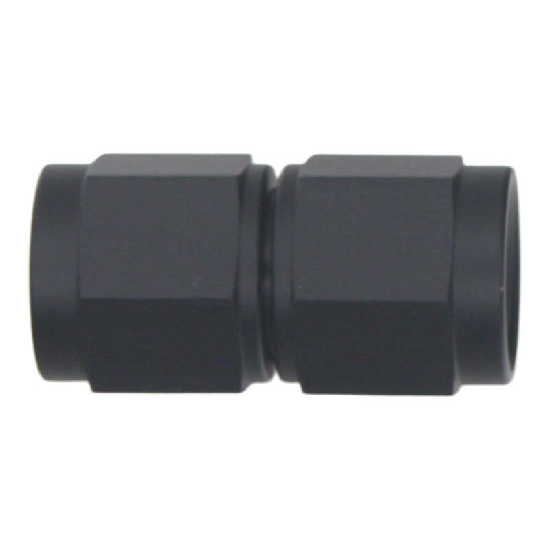 DeatschWerks 6AN Flare Female Swivel to 6AN Flare Female Swivel - Anodized Matte Black thumbnail 2