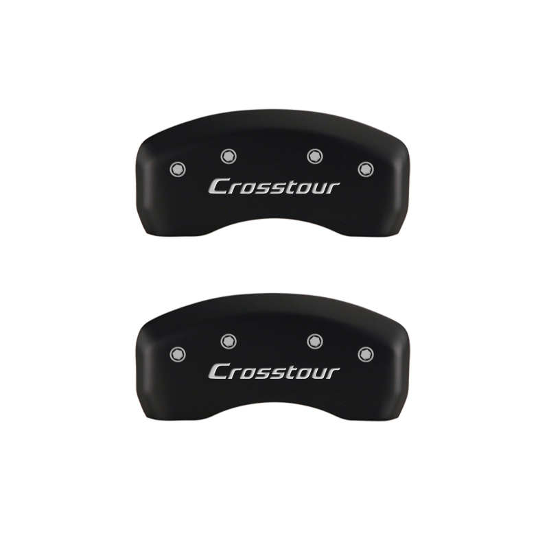 MGP 4 Caliper Covers Engraved Front Honda Engraved Rear Crosstour Red finish silver ch thumbnail 9
