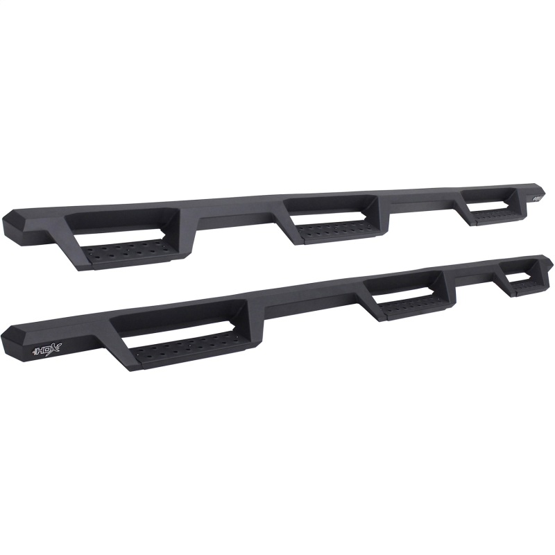 Westin/HDX 07-18 Chevrolet Silverado (Excl. Classic) 6.5ft. Bed Drop W2W Nerf Step Bars - Tex. Bl...