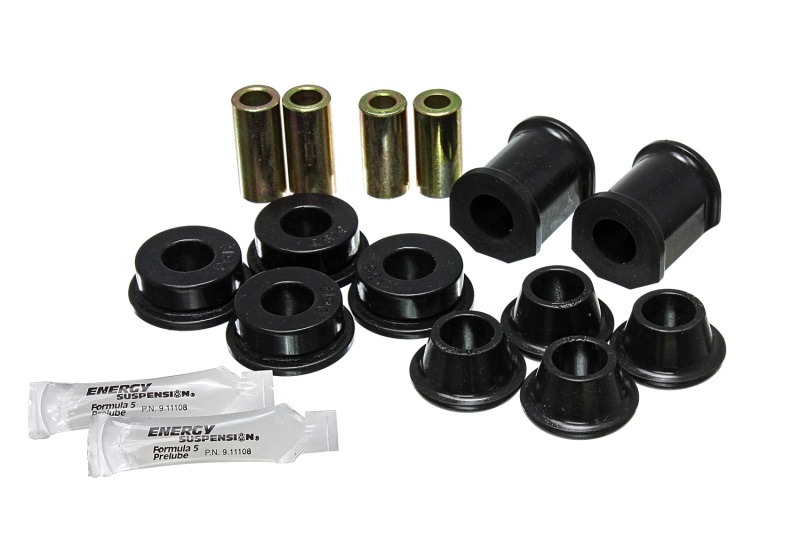 Energy Suspension 8/73-79 VW Super Beetle (Stamped) Black Front Control Arm Bushing Set thumbnail 3