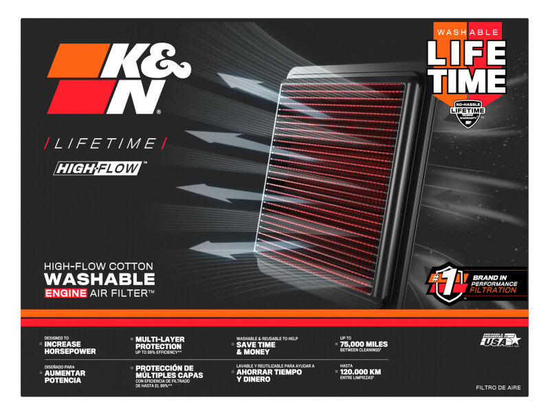 K&N 03-06 Honda CBR600RR Air Filter