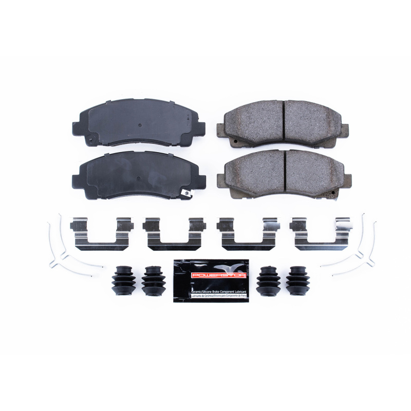 Power Stop 15-20 Acura TLX Front Z23 Coated Kit w/Calipers (2x psbJBR1589EVC, 1x psbZ23-1584, 2x psbL3103) thumbnail 3