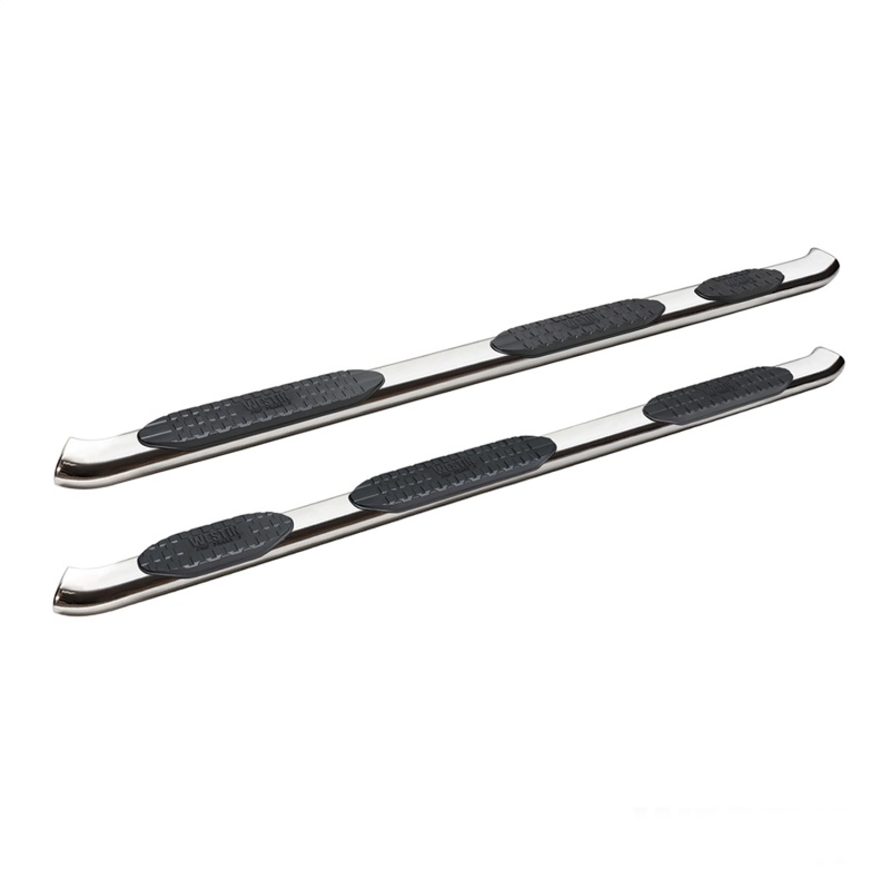 Westin 19-20 Ram 1500 Quad Cab w/ 6.5ft Bed PRO TRAXX 5 W2W Oval Nerf Step Bars - Stainless Steel thumbnail 6