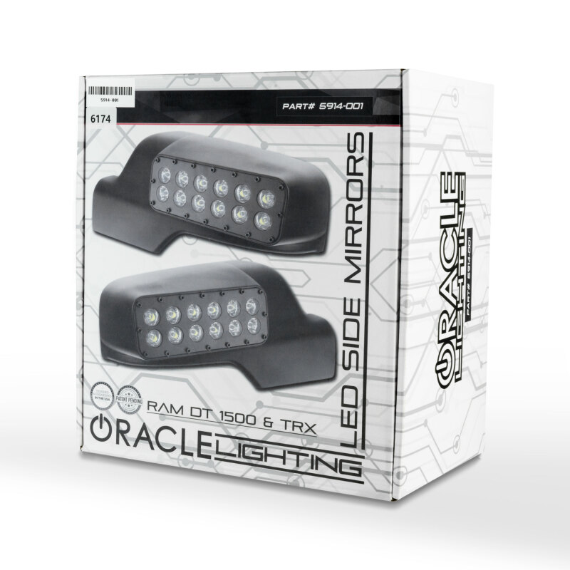 Oracle 19-23 Ram 1500 DT LED Off-Road Side Mirror Ditch Lights