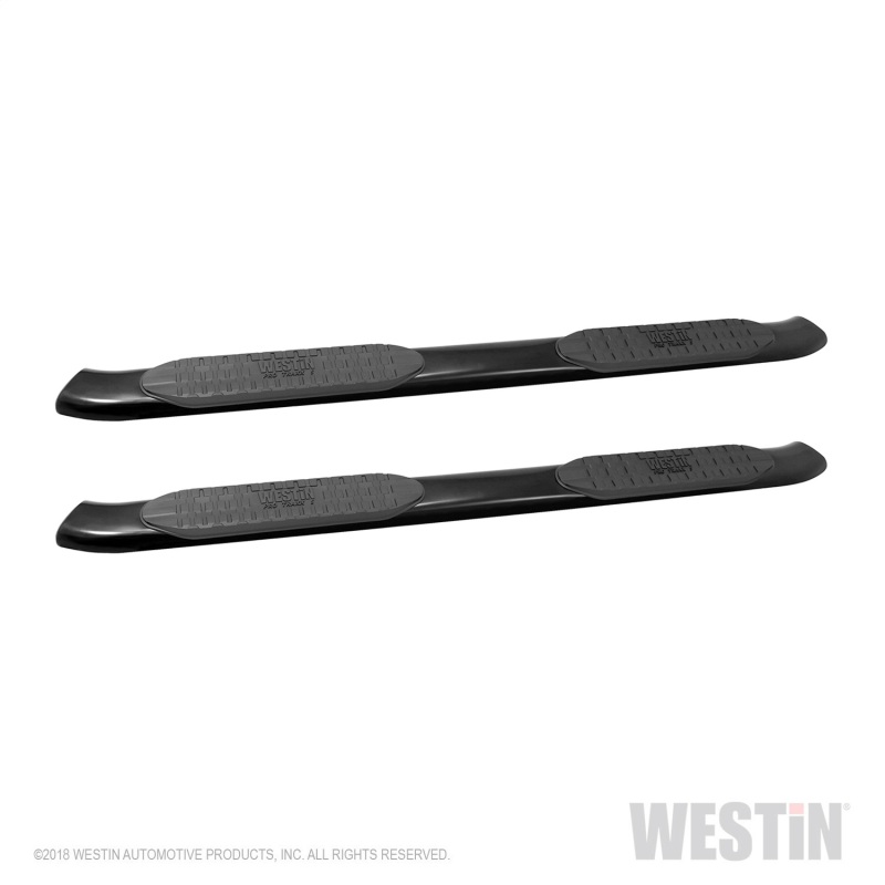 Westin 2015-2018 Ford F-150 SuperCrew PRO TRAXX 5 Oval Nerf Step Bars - Black thumbnail 2