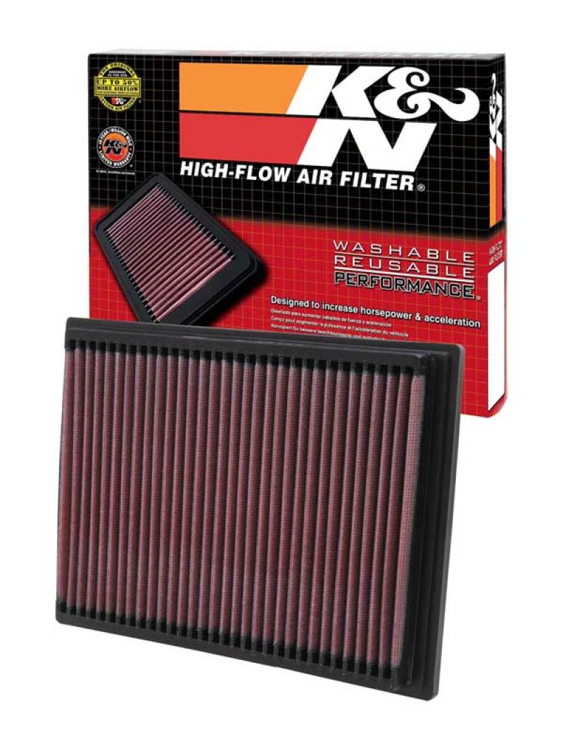 K&N 90-06 BMW 2.0/2.2/2.5/2.8/3.0/3.2L Drop In Air Filter thumbnail 7