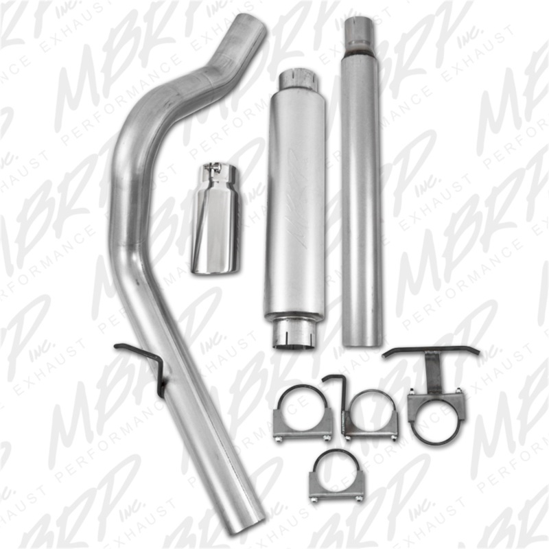MBRP 1999-2004 Ford F-250/350 V-10 Cat Back 4 Single Side thumbnail 5