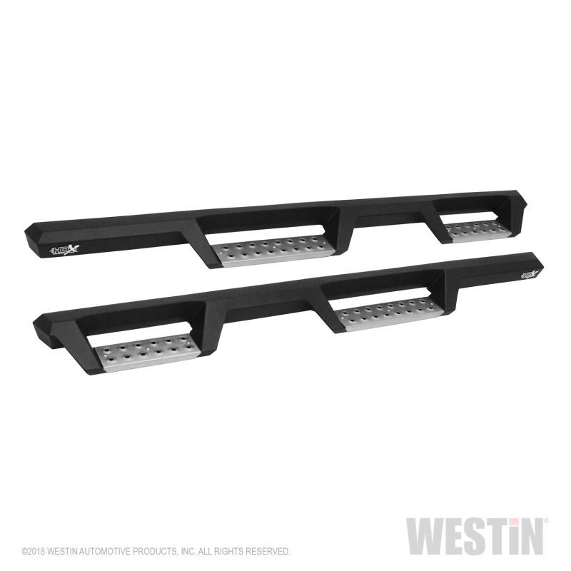 Westin/HDX 2018 Jeep Wrangler JL Unlimited Drop Nerf Step Bars - Textured Black thumbnail 6