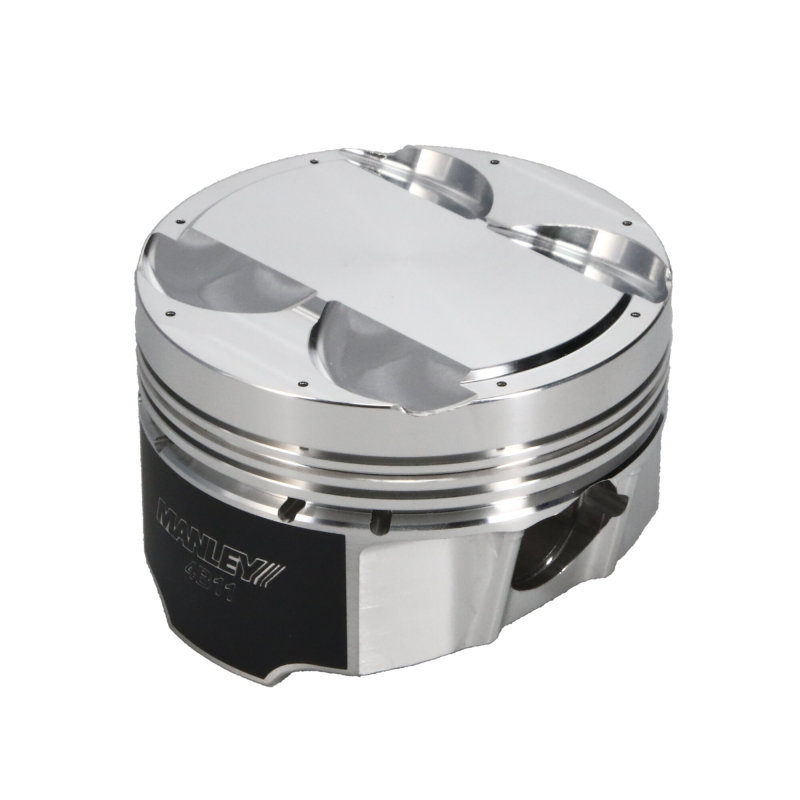 Manley Mitsubishi 4B11 86.5mm Bore 10.0:1 CR +2cc Dome Turbo Tuff Piston Set w/ Rings thumbnail 3