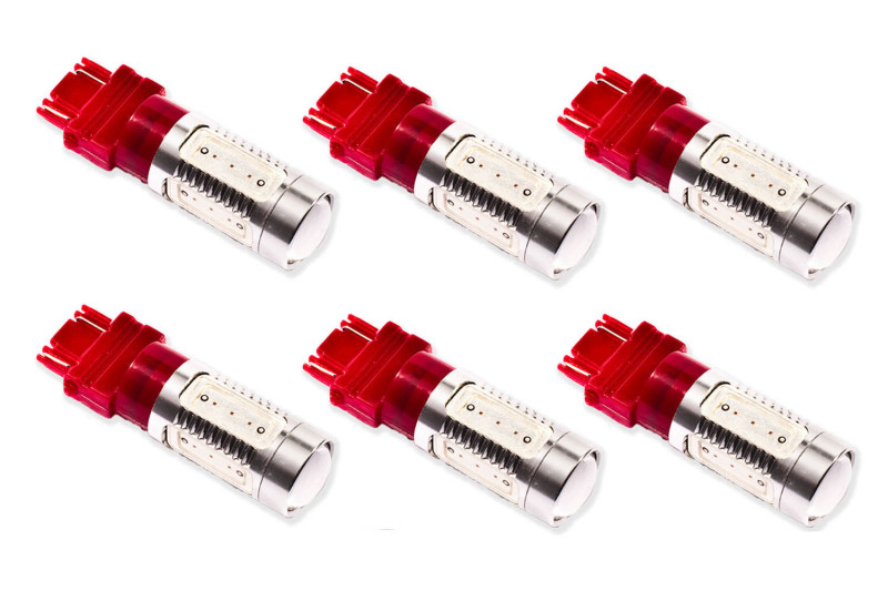 Diode Dynamics 3157 LED Bulb HP11 LED - Red Set of 6 thumbnail 2