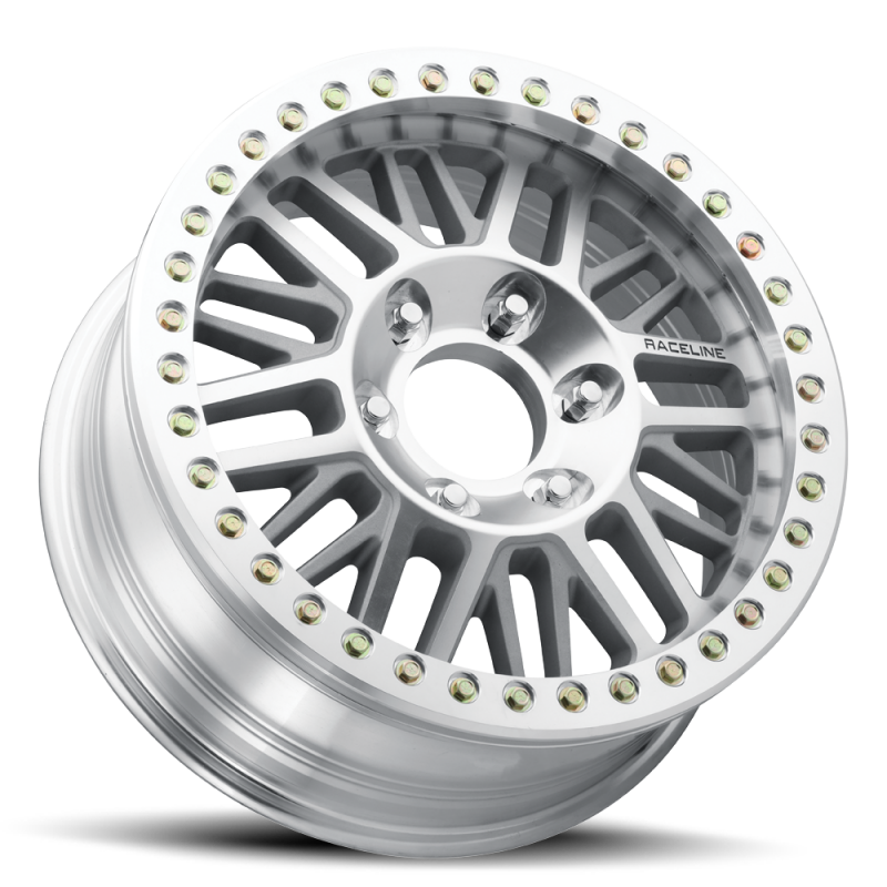 Raceline RT951 Ryno 20x8.5in / 5x139.7 BP / -6mm Offset / 4.5in BS 108mm Bore - Mach Beadlock Wheel