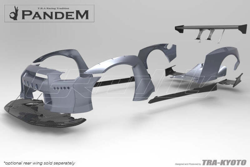 GReddy 09+ Nissan GT-R R35 Full Pandem Wide-Body Aero Kit w/o Wing thumbnail 4