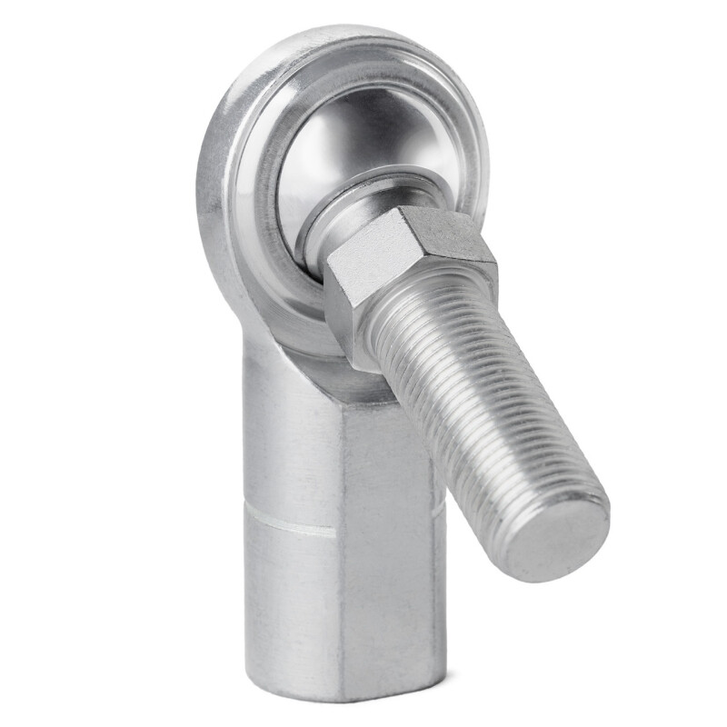 QA1 C Series 2-Pc Rod End - Female/Right Hand - 10mm Bore x M10x1.5 w/Stud - Carbon Steel