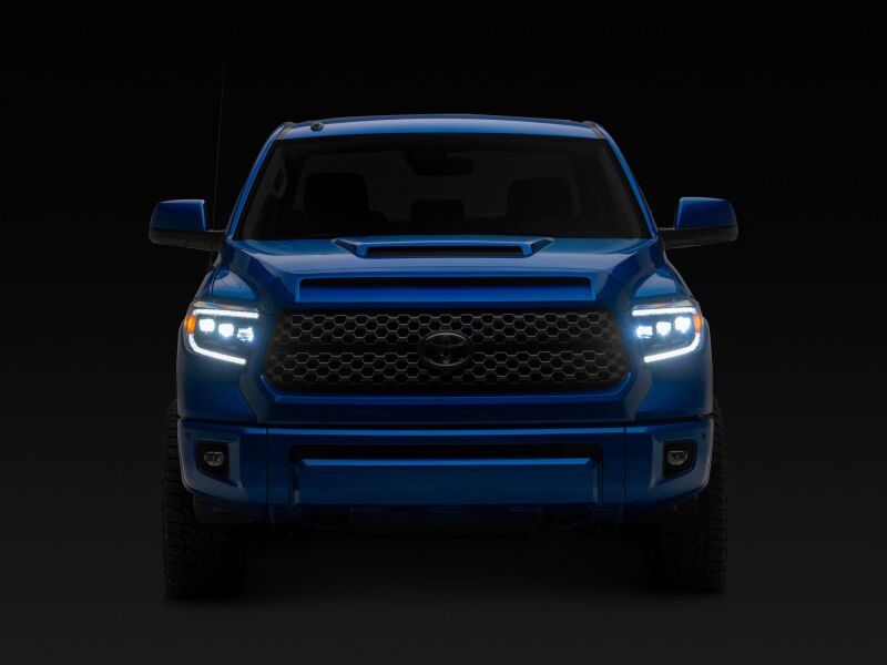 Raxiom 14-21 Toyota Tundra CXR Series LED Headlights- Black Housing- Clear Lens thumbnail 2