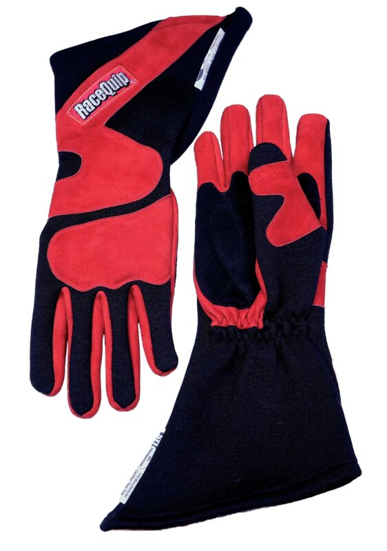 RaceQuip SFI-5 Red/Black Medium Long Angle Cut Glove thumbnail 8