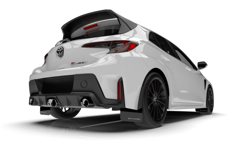 Rally Armor 23-26 Toyota GR Corolla Black Mud Flap w/Light Blue Logo thumbnail 9