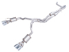 AWE 2021+ Chevy Tahoe/GM Yukon 6.2L 0FG Edition Cat Back Exhaust - Quad Chrome Silver Tips thumbnail 3