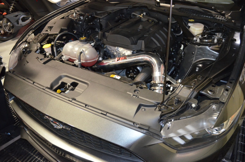 Injen 2015 Ford Mustang Eco Boost 2.3L Wrinkle Black CAI Converts To SRI thumbnail 6
