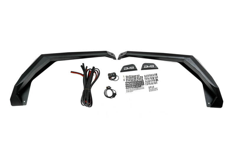 DV8 Offroad 18-25 Jeep Wrangler JL Armor Fender Flares thumbnail 3