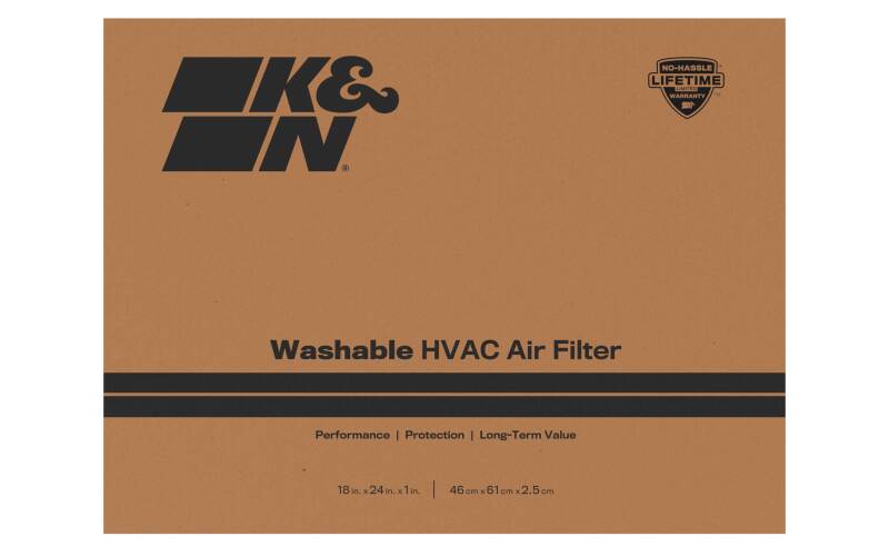 K&N HVAC Filter 18 X 24 X 1 Merv 8 thumbnail 2