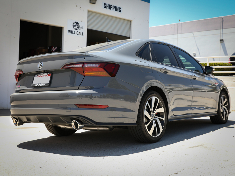 aFe 19-21 VW Jetta GLI (MKVII) L4-2.0L (t) MACH Force-Xp 304 SS Cat-Back Exhaust System Polished Tip thumbnail 7