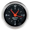 Autometer Designer Black 2-1/16in Analog 12 Hour Clock thumbnail 7