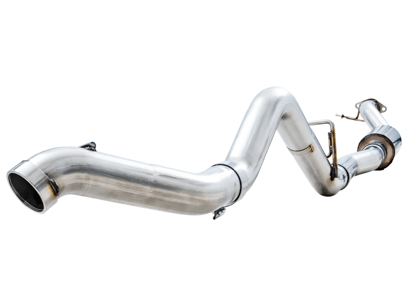AWE Tuning 2021+ Ford Bronco 0FG Exhaust (No Tips) w/ Bash Guard thumbnail 3