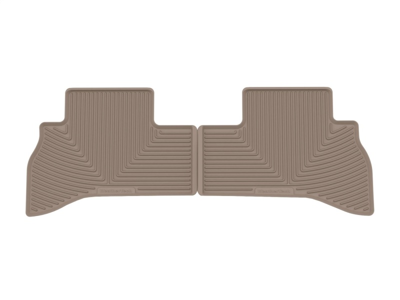WT Rubber Mats - Rear - Tan