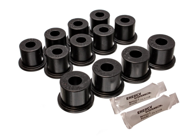 Energy Suspension 80-86 Nissan 720 & Hardbody Pickup 2WD Black Rear Leaf Spring Bushing Set thumbnail 4