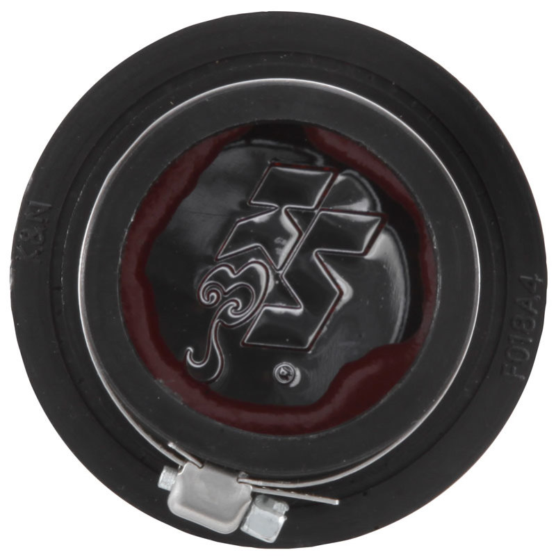 K&N 1.75in Flange ID x 3in OD x 2.5in H Chrome Finish Rubber Base Crankcase Vent Filter thumbnail 2