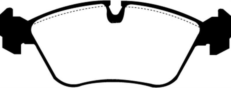 EBC 93-97 Volvo 850 2.3 Turbo Ultimax2 Front Brake Pads thumbnail 2