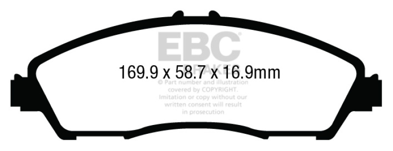 EBC S9 Brake Pad and Rotor Kit (1x ebcDP43024R, 1x ebcUSR7676) thumbnail 9