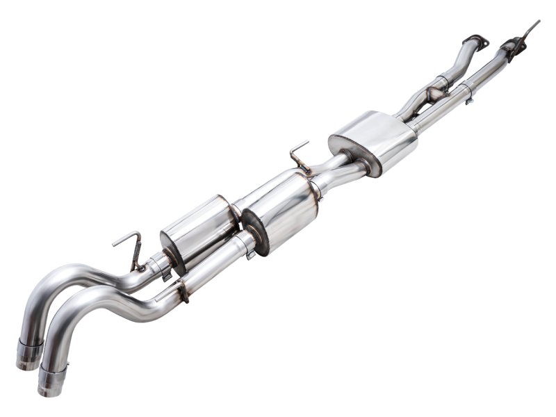 AWE Tuning 2016-2022 Toyota Tacoma 0FG Exhaust with BashGuard - No Tips thumbnail 3