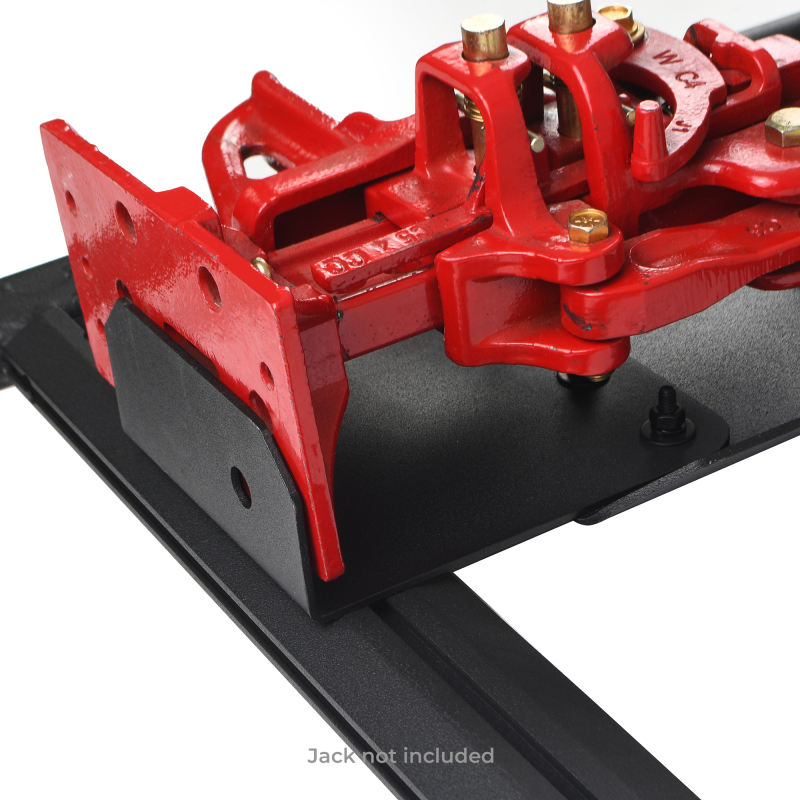 Go Rhino XRS/SRM 4-CORE Clamp Mount Kit for Hi-Lift Jack - Tex. Blk (No Drill) thumbnail 4