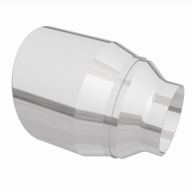 MagnaFlow Tip Stainless Double Wall Round Single Outlet Polished 4.5in DIA 2.5in Inlet 5.75in Length thumbnail 8