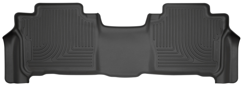 Husky Liners 13-16 Lexus LX570 / 13-16 Toyota Land Cruiser WeatherBeater 2nd Row Black Floor Liners thumbnail 3