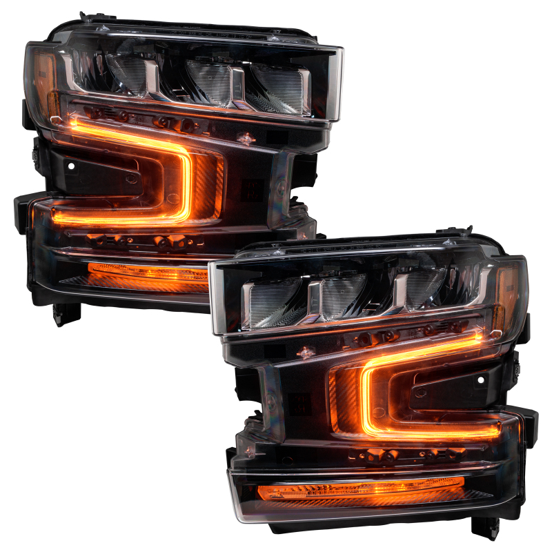 Oracle 19-21 Chevy Silverado 1500 RGB+W Headlight DRL Kit - w/ Simple Controller thumbnail 5