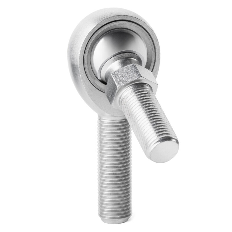 QA1 H Series 3-Pc Rod End - Male/Right Hand - .5in Bore x 5/8-18 w/Stud - Alloy Steel