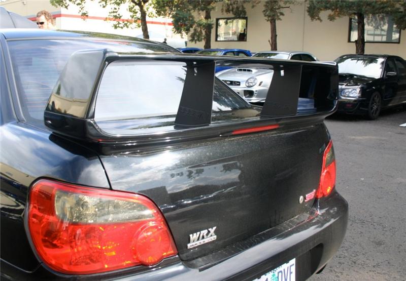 PERRIN 02-07 Subaru STI Wing Stabilizer - Black
