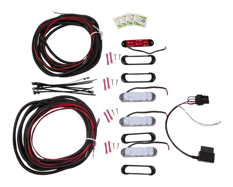 Lund 2014-2019 Chevrolet Silverado 1500 NightFX Guide Lights - Black thumbnail 8