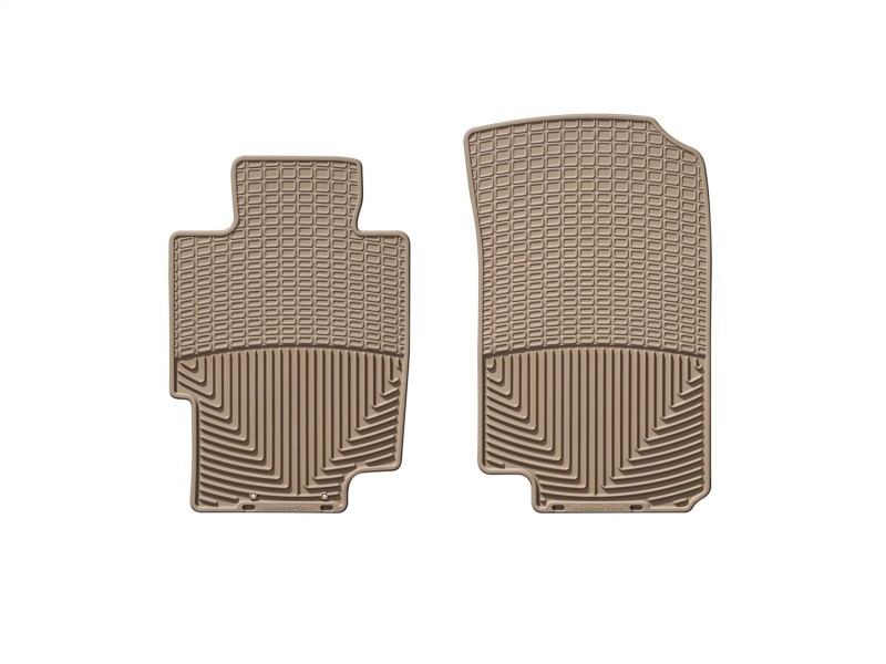 WT Rubber Mats - Front - Tan