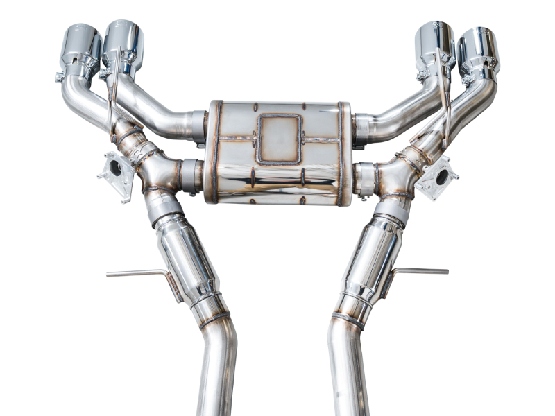 AWE Tuning 22-26 Cadillac CT5-V Blackwing SwitchPath Exhaust - Chrome Silver Tips thumbnail 5