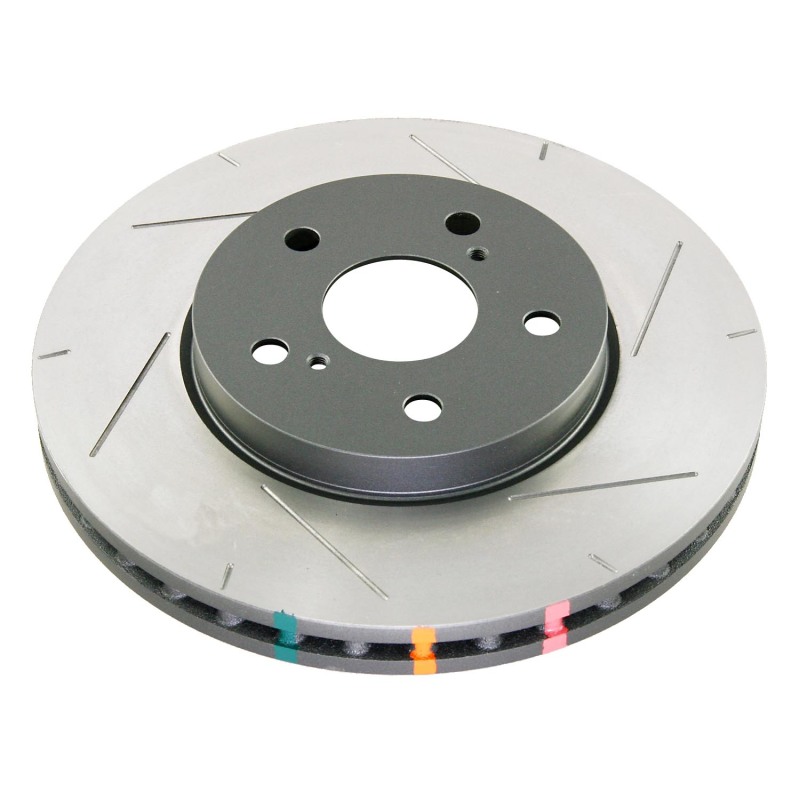 DBA Club Spec 4000 T3 Brake Rotors DBA42705S Disc Rotor, Slotted Design, Series, Uni-Directional, Lexus, Toyota, Front, Each thumbnail 3
