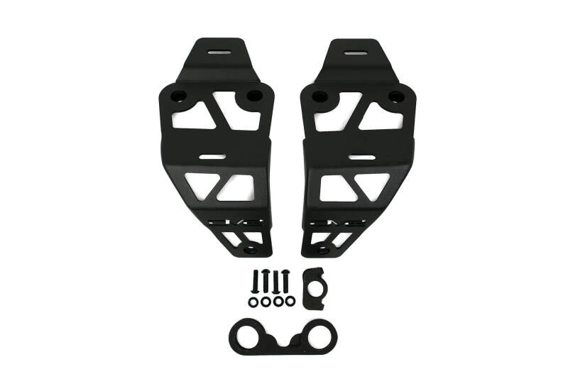 DV8 Offroad 20-22 Jeep JL 392/ Jeep JT Mojave Edition Dual Pod Light Mounts thumbnail 6
