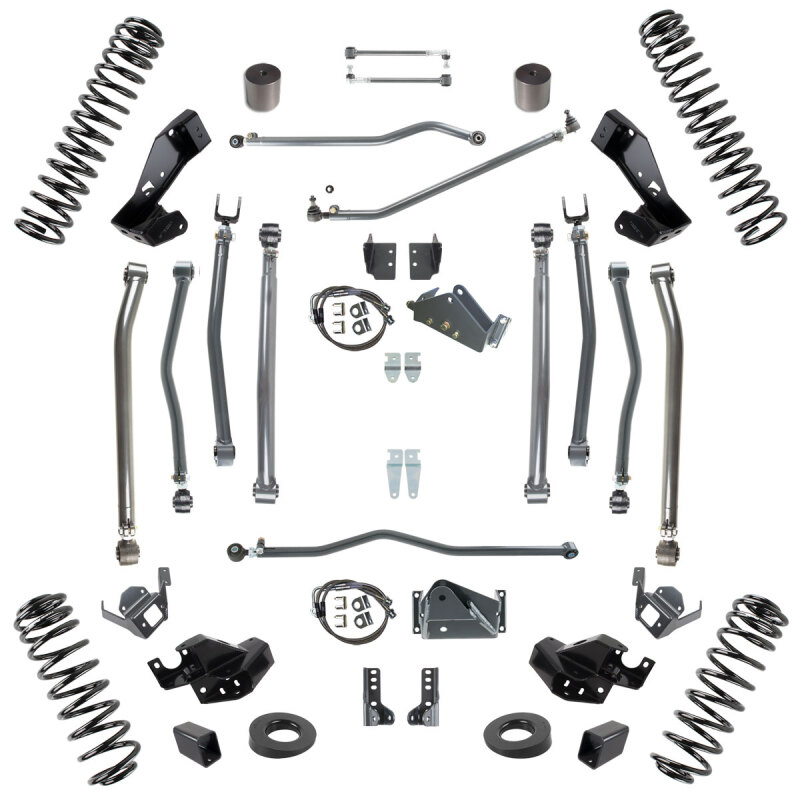 Synergy 07-18 Jeep Wrangler JKU 4 DR 6.0in Lift Stage 4 Suspension System