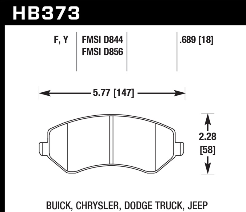 Hawk HPS Street Brake Pads thumbnail 6