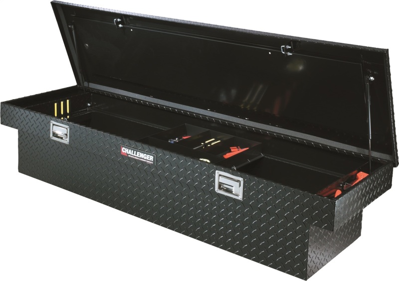 Lund 67-99 Chevy CK Challenger Tool Box - Black thumbnail 2